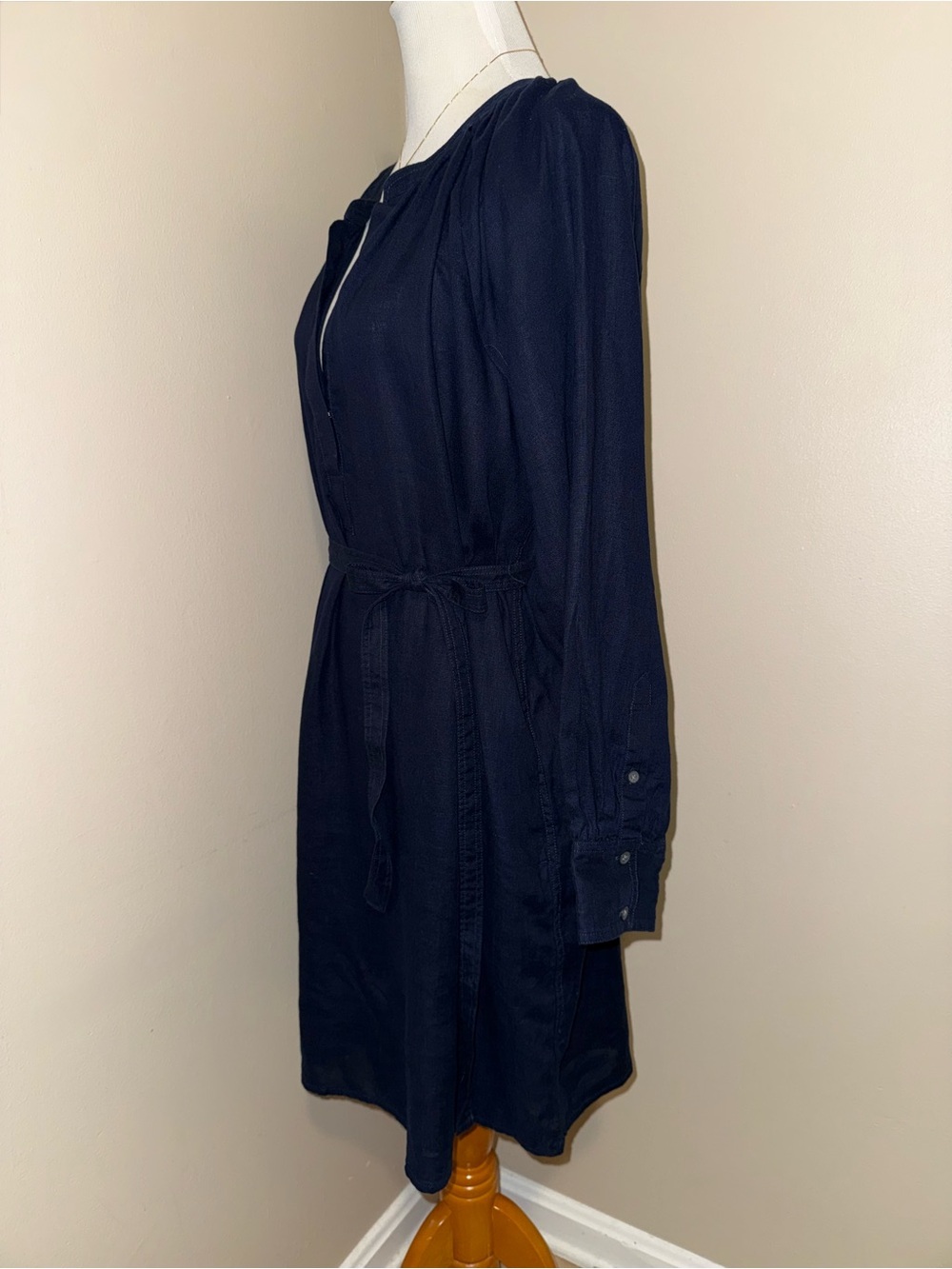 J.Crew 100% Linen Cabana Mini Dress NWOT,Size-XL - Picture 7 of 12